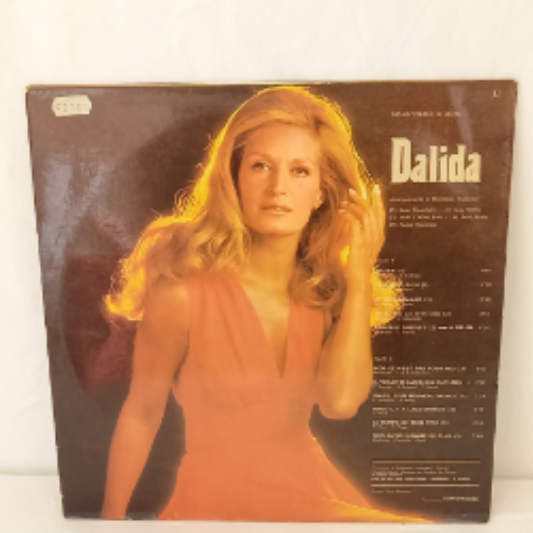 Disque 33 Tours de Dalida Julien. Sonopresse International Shows . Réf:IS 39706. Prod. orlendo. Bon état - Vue 2 - 